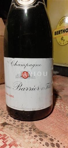 Champaña Champán Veuve Barrier & Fils Sin añada