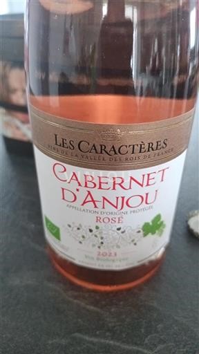 Loire Valley Cabernet d'Anjou Les Caractères 2023
