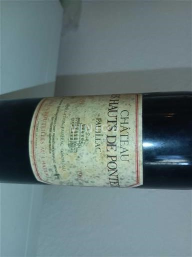 Bordéus Pauillac Château Les Hauts de Pontet 1994