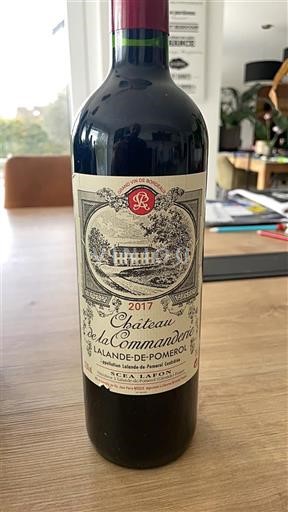 Burdeos Lalande-de-Pomerol Château de la Commanderie 2017