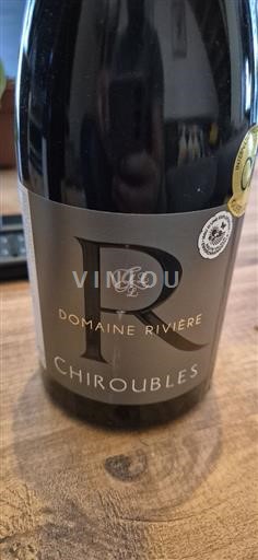 Beaujolais Chiroubles Domaine Rivière Sin añada