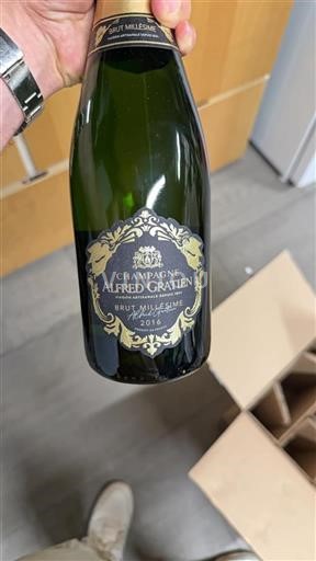 Champagne Champagner Alfred Gratien Brut Millésime 2016