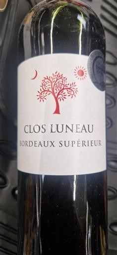 Bordéus Bordeaux Superior Clos Luneau 2018