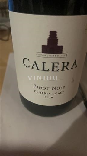 AVAs californianas Costa Central Calera 2018