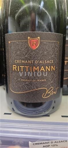 Alsace Crémant d'Alsace Grand Cru Rittimann Icke årgångsbetecknad
