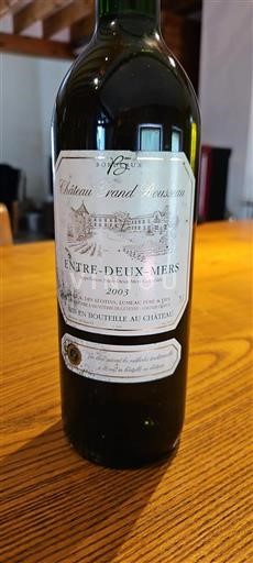 Burdeos Entre dos mares Château Grand Rousseau 2003