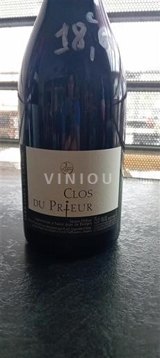 Languedoque Terrasses du Larzac E.A.R.L. Vignoble Orliac Clos du Prieur 2021