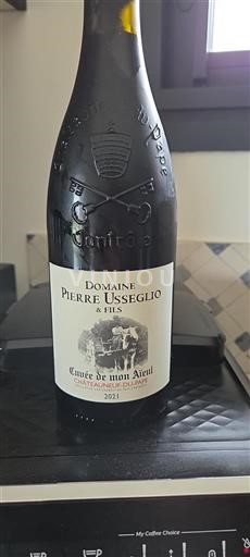 Údolí Rhôny Châteauneuf-du-Pape Domaine Pierre Usseglio & Fils de mon Aïeul 2021