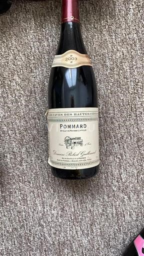 Borgoña Pommard Domaine Robert Guillemard 2003