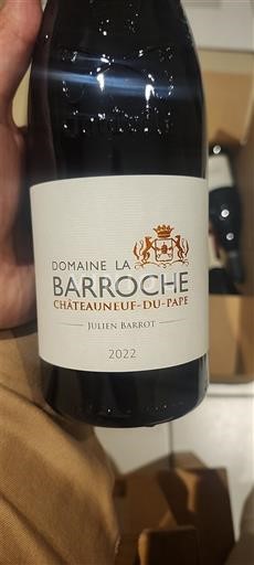 Rhône-dalen Châteauneuf-du-Pape Domaine La Barroche Julien Barrot 2022