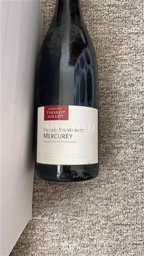 Borgogna Mercurey Domaine Theulot-Juillot Vieilles Vignes 2017