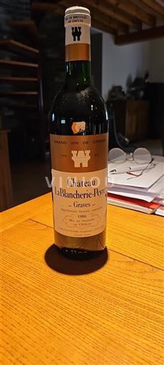 Bordeaux Graves Château La Blancherie-Peyret 1986
