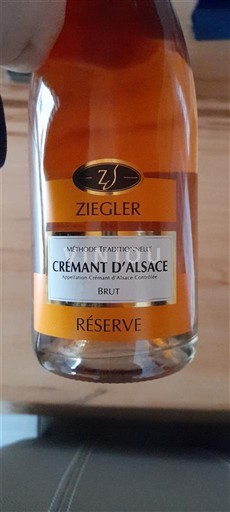 Alsace Crémant d'Alsace Ziegler Réserve Non-Vintage