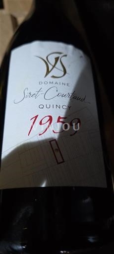 Valle del Loira Quincy Domaine Siret-Courtaud 2022