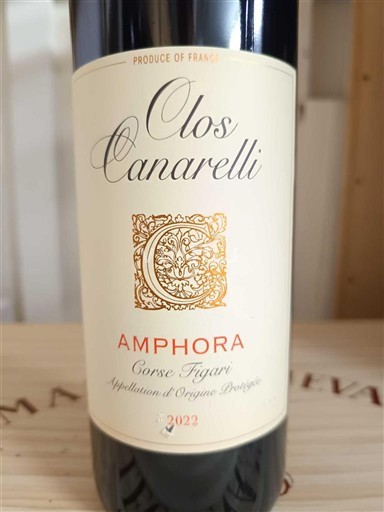 Corsica Niet gespecificeerd Clos Canarelli Amphora 2022