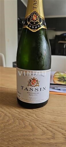Champaña Champán Tassin Sin añada