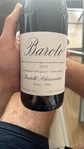 Piémont Barolo Fratelli Alessandria 2015