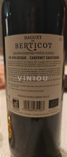 Aquitaine and Charentes Atlantic Berticot Daguet de Berticot 2021