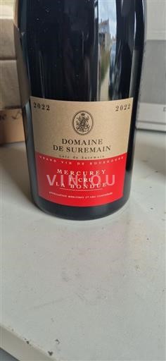 Borgogna Mercurey Premier Cru Domaine Suremain La Bonde 2022
