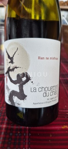 Langvedok Pic-saint-loup La Chouette du Chai Rien ne m'effraie 2021