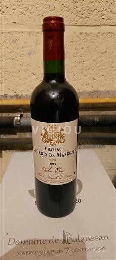 Bordeaux Saint-Estèphe Château La Croix de Marbuzet 2017