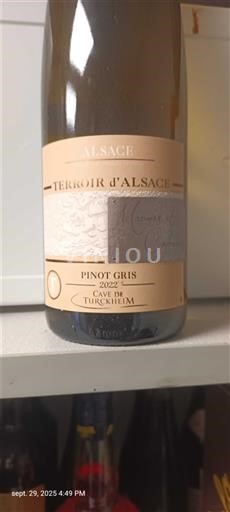 Alsace Cave de Turckheim Terroir d'Alsace 2022