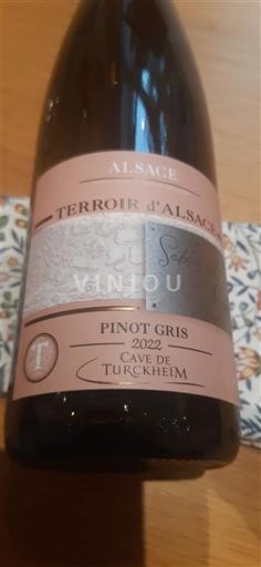 Alzacija Cave de Turckheim Terroir d'Alsace 2022