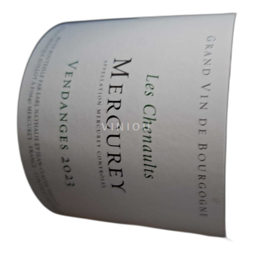 Borgogna Mercurey Domaine Theulot Juillot 2023 2023