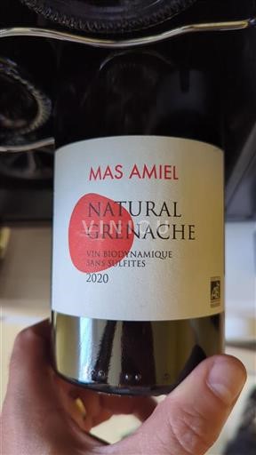 Languedoc Niet gespecificeerd Mas Amiel Natural Grenache 2020