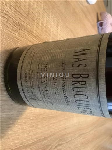 Langvedok Pic-saint-loup Mas Bruguiere La Grenadière 2002