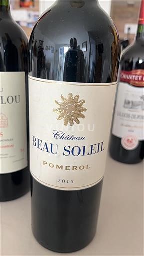Bordeaux Pomerol Château Beau Soleil 2015