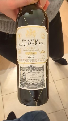 La Rioja Rioja Heredero del Marqués de Riscal Reserva 2017