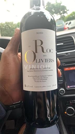 Languedoque Minervois-la-Livinière Le Roc des Oliviers 2020