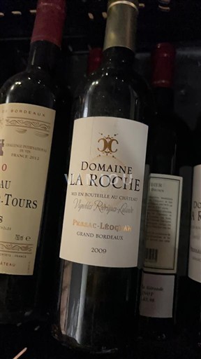 Bordeaux Pessac-Léognan Domaine La Roche 2009