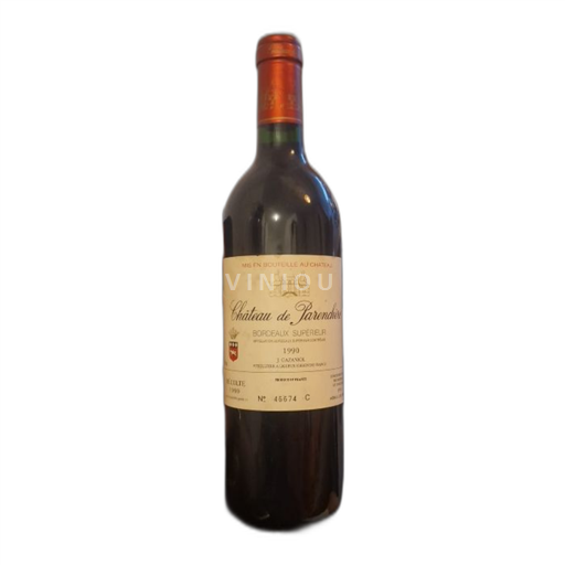 Bordeaux Bordeaux Supérieur Château Parenchère 1990
