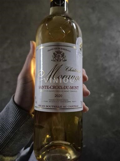 Bordeaux Sainte-Croix-Du-Mont Château Morange 2020