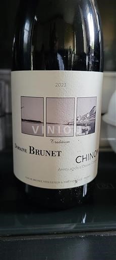 Údolí Loiry Chinon Domaine Brunet Tradition 2023