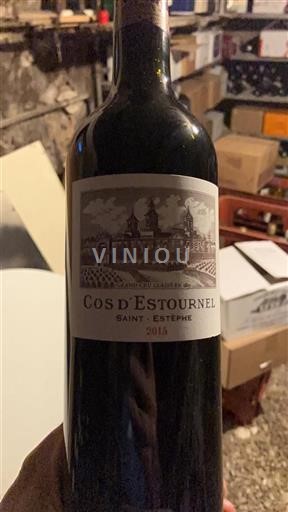 Bordeaux Saint-Estèphe Grand Cru Cos Estournel 2015
