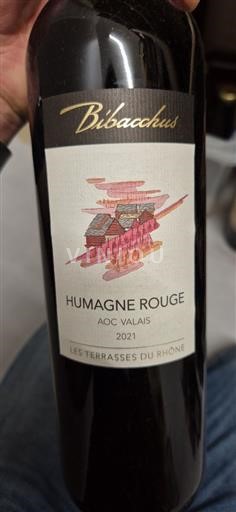 Valais Ikke specificeret Bibacchus Les Terrasses du Rhône 2021