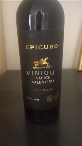 Puglia Salice Salentino Epicuro 2021