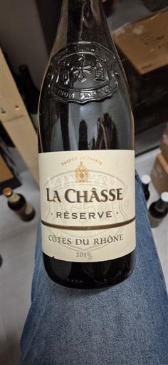 Rhônedalen Côtes du Rhône La Châsse Réserve 2019