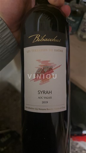 Valais Không được chỉ định Bibacchus Les Terrasses du Rhône 2019