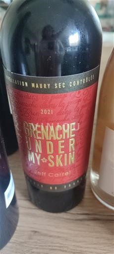 Roussillon Maury suché Jeff Carrel Grenache Under My Skin 2021