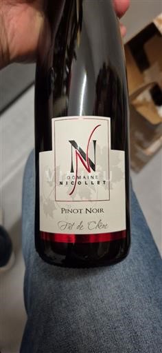 Alsace Pinot noir Domaine Nicollet Fût de Chêne 2022