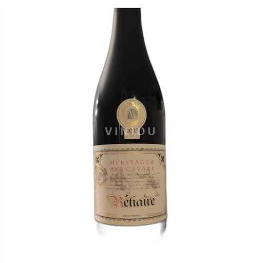 Vin Rouge sec Retiaire Maison Colin Seguin 2023 France Vallée du Rhône Vin de France