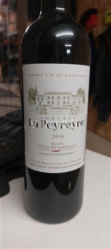Bordeaux Blaye-côtes-de-bordeaux Château La Peyreyre 2016