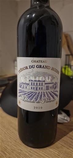 Bordeaux Lalande-de-Pomerol Château Trésor du Grand Moine 2010