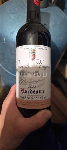 Bordeaux Comte de Blavignac 2022