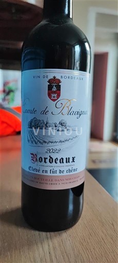 Bordéus Comte de Blavignac 2022