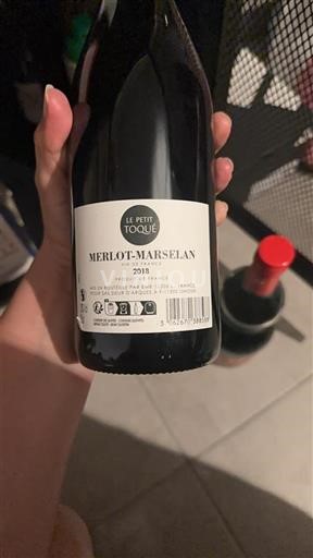 Langvedok Ni doloceno Le Petit Toqué Merlot-Marselan 2018